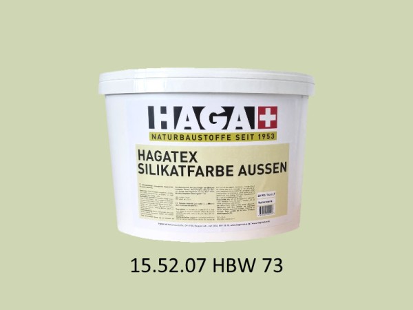 HAGATEX Silikat Mineralfarbe Außen 15.52.07 HBW 73