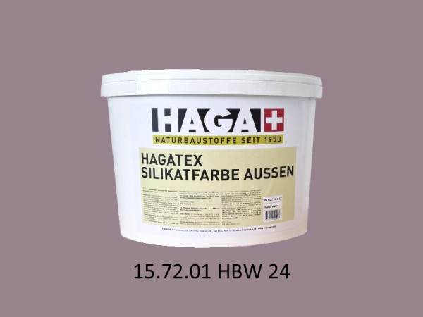 HAGATEX Silikat Mineralfarbe Außen 15.72.01 HBW 24