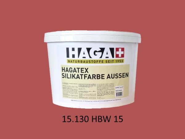 HAGATEX Silikat Mineralfarbe Außen 15.130 HBW 15