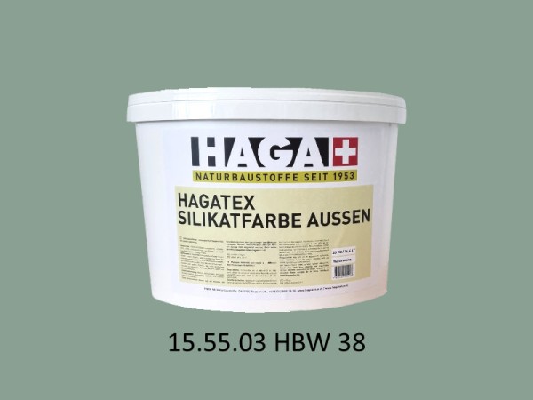 HAGATEX Silikat Mineralfarbe Außen 15.55.03 HBW 38