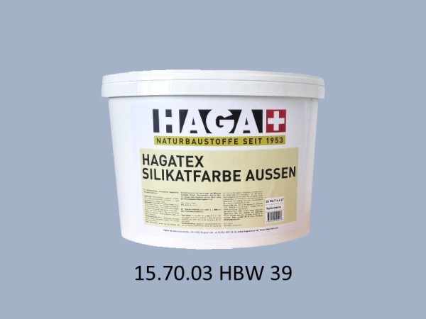 HAGATEX Silikat Mineralfarbe Außen 15.70.03 HBW 39