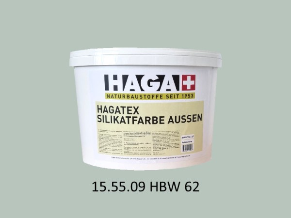 HAGATEX Silikat Mineralfarbe Außen 15.55.09 HBW 62