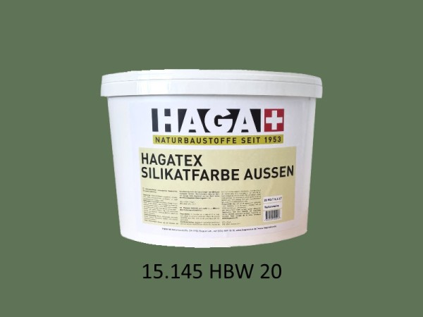 HAGATEX Silikat Mineralfarbe Außen 15.145 HBW 20