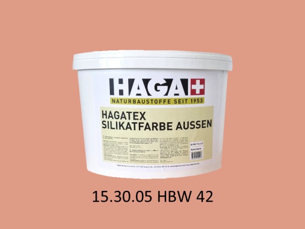 HAGATEX Silikat Mineralfarbe Außen 15.30.05 HBW 42