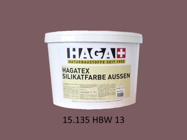 HAGATEX Silikat Mineralfarbe Außen 15.135 HBW 13