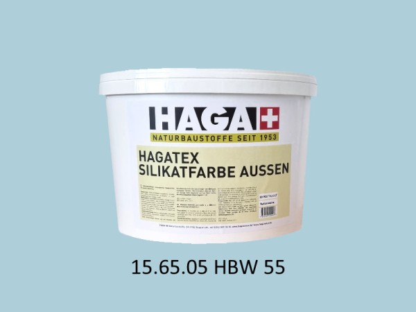 HAGATEX Silikat Mineralfarbe Außen 15.65.05 HBW 55