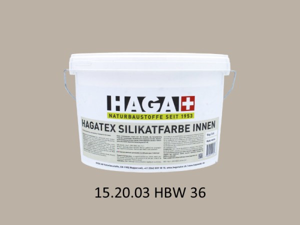 HAGATEX Silikat Mineralfarbe Innen 15.20.03 HBW 36